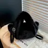 Cross2026 Outono Inverno Nova Bolsa de Pelúcia Moda Estilo Coreano Bolsa Transversal de Mão Versátil Bolsa de Ombro Casual Bolsa Dumpling