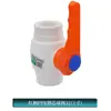Válvula de Esfera com Núcleo de Aço Ppr Válvula de Esfera com Rosca Interna Dupla Válvula Gaveta Válvula de Bloqueio 204mm 25mm Conexões para Tubo de Água Ppr