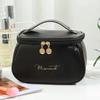 Bolsa de higiene pessoal de viagem nova estritamente selecionada fábrica Amazon bolsa de cosméticos simples feminina zíper grande capacidade portátil senso de alta qualidade