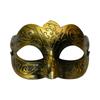 Máscara de joyería para fiesta de graduación de Halloween, máscara de jazz vintage, máscara de cabeza plana, máscara de media cara antigua, decorativa para hombres