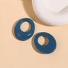 Acessórios de patch de resina oval oca brilhante direto da fábrica DIY brincos feitos à mão materiais de joalheria atacado