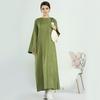 Vestido Casual de Color Sólido para Mujer Tallas Grandes Loriyya Lr574
