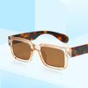 Nueva Moda Europea y Americana Vanguardista Cuadrado Marco Pequeño Europeo y Americano Lujo Ligero Gafas de Sol Ins Popular en Internet Gafas de Sol de Calle de Moda