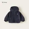 Ropa Infantil Youbao, Sudadera con Capucha de Color Sólido Simple para Niñas, Top Cortavientos para Exteriores para Niños, Abrigo Infantil Versátil y Elegante
