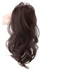 Fonte de Cachoeira Meio Laço Rabo de Cavalo Alto Cabelo Cacheado Temperamento Fofo Elevado Topo Cranial Novo Grampo Explosivo Rabo de Cavalo de Cabelo Cacheado