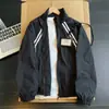 Ropa de Protección Solar de Seda de Hielo Secado Rápido Upf50+ para Hombres y Mujeres, Chaqueta de Verano Delgada con Bloques de Color y Rayas, Chaqueta de Protección UV para Exteriores