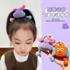 Lazo para el pelo lindo de perro feo y pequeño monstruo para niñas de Otoño e Invierno, alta elasticidad, coleta alta, cuerda para el pelo de dibujos animados juguetona, goma elástica peculiar para niños