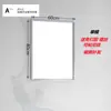 Espejo de Baño Inodoro Inodoro Espejo de Cristal Espejo Cuadrado Colgante de Pared Sin Perforaciones Colgante Horizontal Colgante Vertical Soporte de Espejo