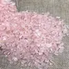 Fabricante Venta al por Mayor Rosa Púrpura Amarillo Verde Blanco Grava de Cristal Piedra en Bruto Tazón Desmagnetizador Almohada de Cristal Pecera Maceta Decoración Artesanía