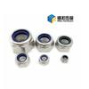 Aço Inoxidável 304/201/316 Porca de Nylon Antideslizante Din985 Porca de Travamento M2~M30