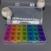 Paquete portátil sub-empaquetado de 14 unidades, 21 unidades, 28 unidades, multicolor opcional, siete días a la semana, portátil sub-empaquetado, pastillero separado