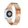 Adequado para Pulseira de Metal Tipo Corrente para Apple Watch Iwatch6 Iwatch7/8/9/10/11 Pulseira de Metal Se