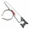 Halloween Wear Head Knife Truque Engraçado Horror Headwear Paródias Adereços Simulação Chopper Faca Afiada Machado Agulha Cabeça Aro