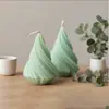 Vela Cone Espiral Geométrica Decoração de Casa Decoração de Móveis de Natal Enfeites de Festa Decoração de Atmosfera Presentes