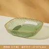 Plato de hueso para decoración del hogar de lujo, plato de escritorio multifuncional para desechos, plato creativo para frutas y bocadillos con estante de almacenamiento