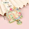 Ímãs de Geladeira Metálicos da Série Hangzhou Torre Leifeng Lago Oeste Templo Lingyin Ponte Quebrada Área Cênica da Neve Adesivos Magnéticos Periféricos Culturais e Criativos