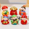 Departamento de Buda Adorados Pequeños Adornos Dios de la Riqueza de Cinco Vías Pequeños Inmortales Decoraciones de Oficina Trabajadores Descompresión Pequeños Regalos