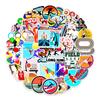 50 Adesivos de Grafite Transfronteiriços da Série Esportiva 2 para Carro, Celular, Skate, Copo d'Água, à Prova d'Água