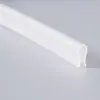 Suministros del Fabricante Perfil Extruido de PE Tira Transparente Material, Tira de Clip para Vidrio, Tira Extruida de Plástico Industrial, Hecho a Medida