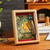 25 Años Nuevo Marco de Fotos Thangka Impreso de Alta Definición Mesa Hecho a Mano Núcleo de Pintura Dorada y Plateada Adornos del Dios de la Riqueza y Bodhisattva