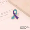 Broche Lazo Rosa Insignia Internacional de Prevención y Tratamiento del SIDA Contra el Cáncer de Mama Corazón Publicidad Benéfica Prevención Logo de Salud Accesorios