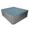 Rejilla de Acero Galvanizado en Caliente Mantenimiento de Generación de Energía Fotovoltaica Rejilla de Acero para Plataforma Pesada Rejilla para Sala de Lavado de Autos Tapa de Alcantarilla Cubierta de Zanja
