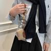 Super Mini Bolso Dumpling 2025 Verano Nuevo Nylon Francés Cuero Monedero Audífonos Lápiz Labial Llaves Pequeño Bolso Colgante Venta al por Mayor