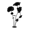 Rosa de papel flor artificial gigante decoración de escaparate de centro comercial accesorios de decoración de suelo para bodas