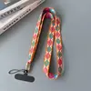 Para Nova Case Criativa de Desenho Animado para Celular com Corrente Universal Versátil Corda Longa Corrente para Pendurar no Pescoço Retrô Estilo Guofeng Anti-perda Corda Colorida