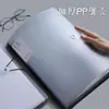 Pasta para Documentos A4 Transparente com Páginas de Inserção Bolsa para Armazenamento de Provas 100/60 Páginas Pasta de Arquivo Organizador Multifuncional de Papel