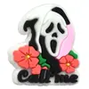 Cuentas para bolígrafo de PVC de Halloween, cuentas de calavera de dibujos animados, cuentas de hilo, cuentas centrales de fantasma lindas