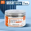 Clips de Papel Creativos de Forma a Todo Color Clips de Papel Color Morandi Clips Marcadores para Clasificación de Archivos 500 Piezas Papelería de Oficina al por Mayor