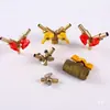 Conector de Válvula de Bola de Torre de Doble Enchufe Tipo Y de Rosca Exterior de 1/2 Pulgada de Cobre Puro, Accesorios para Rociadores de Gas y Agua con Rosca Hembra
