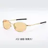 Novos Óculos de Sol Polarizados Metalizados Estilo Gatinho Inspirados em Tecnologia Retro Futurista com Proteção UV e Design Estiloso para Ciclismo