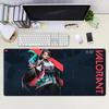 Valorant Juego Valorant Fps Alfombrilla de Escritorio Teclado Alfombrilla para Ratón Grande Alfombrilla para Ratón de eSports
