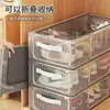 Solução de armazenamento de sapatos que economiza espaço: caixas de sapato transparentes de plástico, sapateiras simples, caixas organizadoras para sapatos e prateleiras de sapato à prova de poeira para armazenamento sob a cama durante as mudanças sazonais
