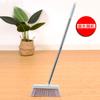 Juego de Escoba y Recogedor para el Hogar, Recogedor Individual Giratorio, Escoba de Doble Uso para Cabello Seco y Húmedo, Antiadherente