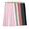 Pantalones elegantes de pierna ancha, corte holgado con cintura en V, casuales y relajados para estar en casa, diseño de pierna recta, pantalones deportivos que ciñen la cintura