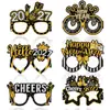 Nuevas Gafas Decorativas para Fiesta de Año Nuevo 2027, Accesorios Divertidos para Fotos de Fiesta de Nochevieja, Disfraz de Gafas de Papel
