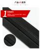 Não. 3, não. 5, não. 8, Não. 10 Zíperes de Nylon na Embalagem Original Preta, Zíperes de Dentes de Borracha em Estoque para Bolsas e Roupas