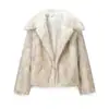 Ropa de Mujer al por Mayor Transfronteriza Estilo Europeo y Americano 2026 Otoño e Invierno Nuevo Chaqueta Abrigo Corto Estilo Francés