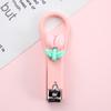 Cortador de Unhas Mini Portátil Pendurável Infantil Desenho Animado Patch de Resina Criativo Cortador de Unhas Doméstico Cortador de Unhas