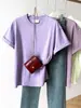 Camiseta de Manga Corta de Algodón de Xinjiang 300g de Peso Pesado 100% Algodón para Hombres y Mujeres, Camiseta Básica de Manga Corta de Color Sólido para Parejas, Verano, Cuello Redondo, Corte Holgado