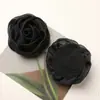 Gauze Elegante e Gentil Irmã Botão de Rosa Enrolado Corda de Cabelo DIY Adorno de Cabeça Corsage Colar Acessórios de Flor para Roupas