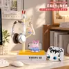 Almacenamiento en forma de árbol dos en uno soporte para teléfono adorno sala de estar caricatura Kirby jugador moderno decoración del hogar regalo