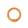 Barniz para Hornear Dopamina Color Caramelo Argollas Abiertas Argollas de Resorte Amuletos de Figura 23mm Llaveros Llaveros Cuentas Perler Colgantes