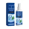 JAYSUING Spray para el Cuidado Corporal Diario Verano Deportes al Aire Libre Enfriamiento Físico Cuidado Refrescante