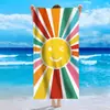 Item popular de comércio exterior: Toalhas de Praia Europeias e Americanas, Toalhas de Banho de Praia e Piscina para o Verão ao Ar Livre, Toalhas Esportivas para Yoga, Personalizáveis