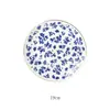 Louça de Mesa de Hotel Chinês Louça de Cerâmica Conjunto de Três Peças Prato, Travessa, Colher, Xícara, Hashi, Conjunto para Restaurante Clube