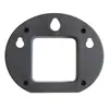 Cubierta Impermeable para Movimiento Gancho de Metal Cubierta Trasera para Reloj de Pared Reloj de Pinturas sin Marco Caja Trasera de Plástico para Reloj Colgante Trasero Accesorios para Reloj DIY